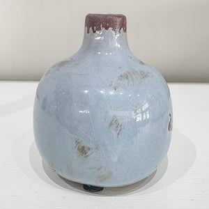 Glazed Ceramic Bud Vase