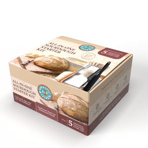 All-in-One Sourdough Starter Kit + Bonus Bag of Starter