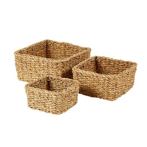 Seagrass Basket Set - Square