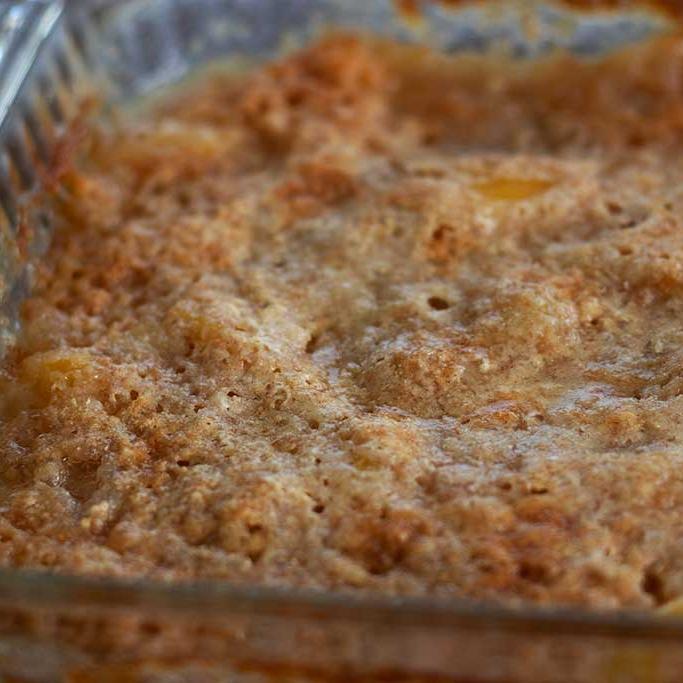 Peach Cobbler Homemade Baking Mix