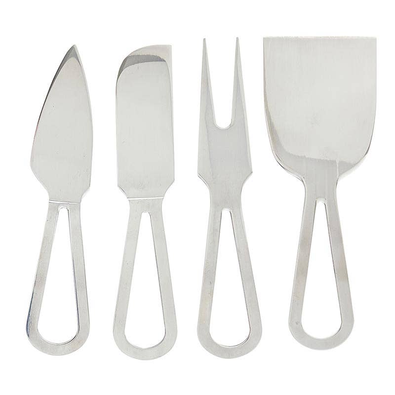 Cardboard Book Box - Silver Cheese Knives