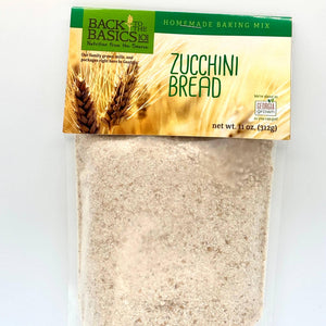 Zucchini Bread Homemade Baking Mix