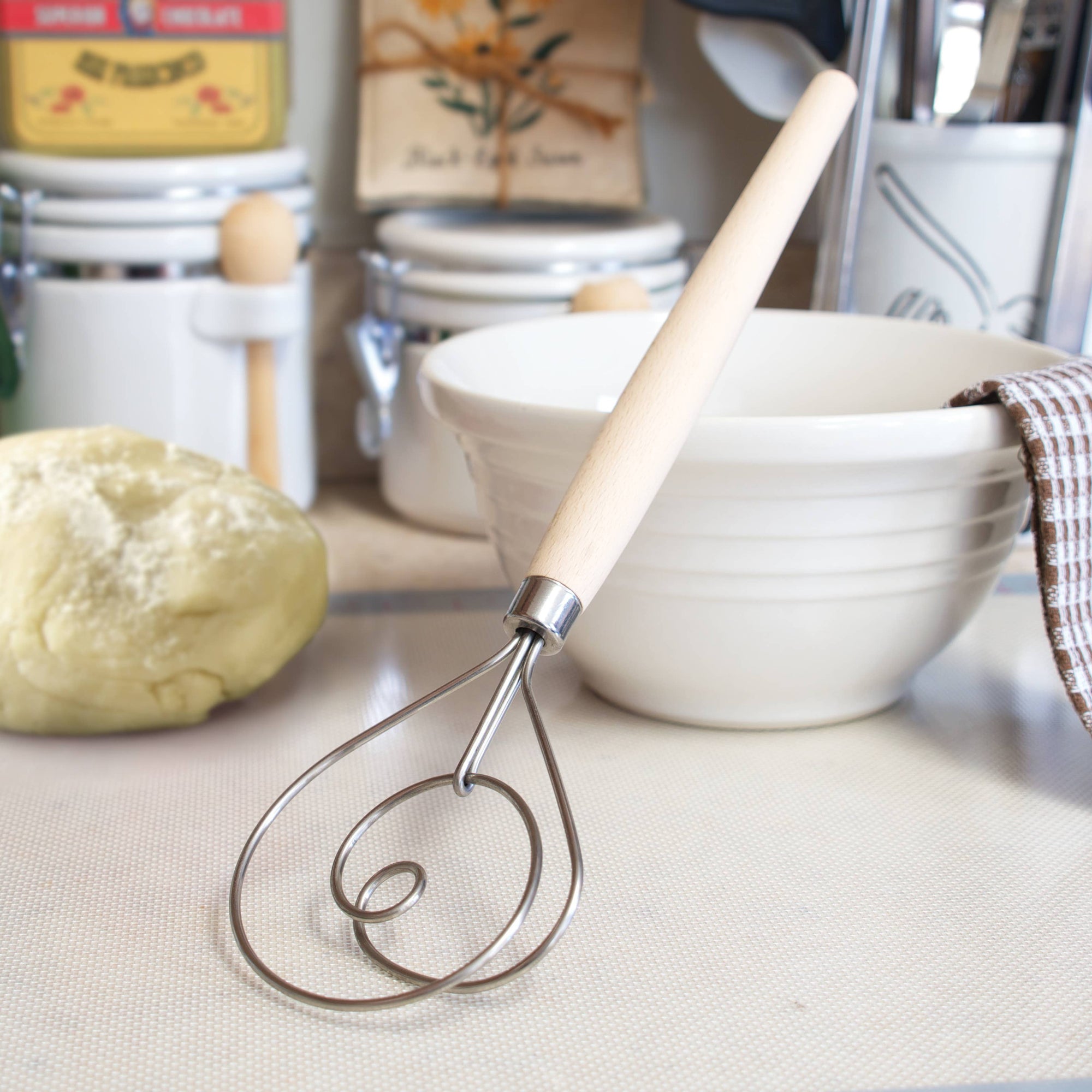 Danish Dough Whisk, 12"