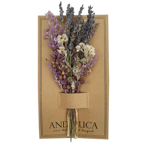 Lavender Wildflower Mini Bouquet - Lemon & Lavender