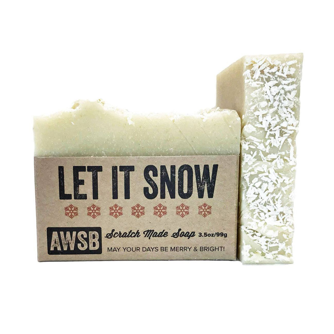 Holiday Bar Soap - Let It Snow