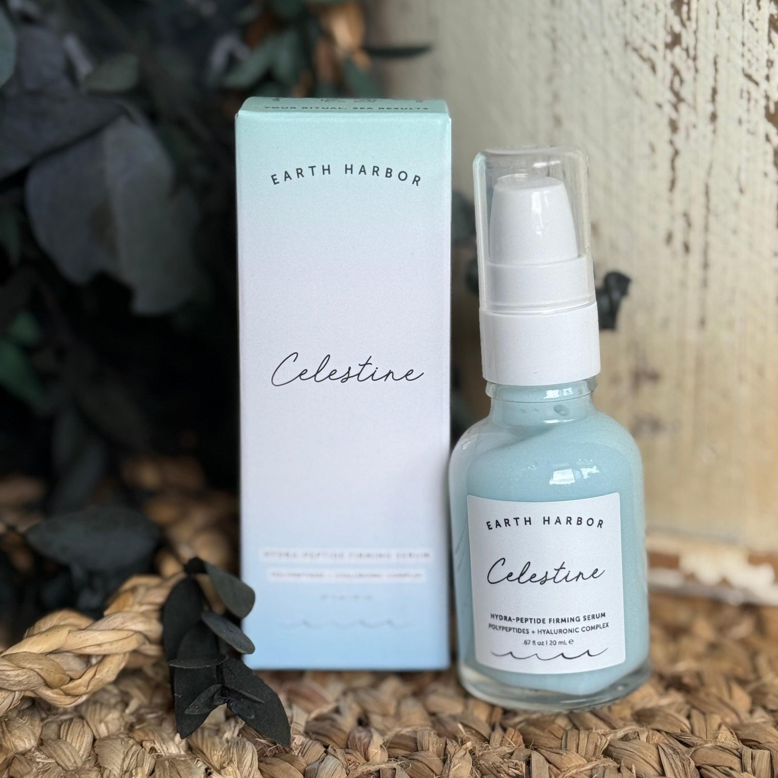 Celestine Plumping Serum: Seaweed Peptides + Hyaluronic Acid