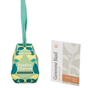 Seed Salutation Gift Tag & Seed Packet