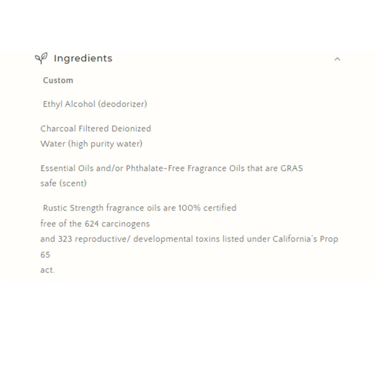 Rustic Strength Linen Spray: Morning Mist - from the Refillery