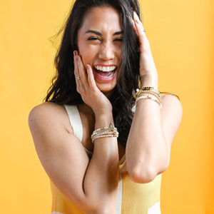 Morse Code Bracelet | MOTHER: Jasper & Marble