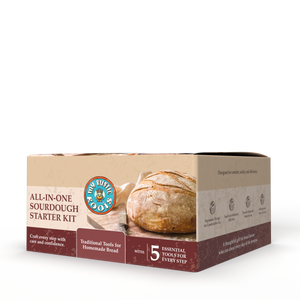 All-in-One Sourdough Starter Kit + Bonus Bag of Starter