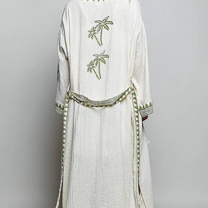 Palm Tree Cotton Kimono