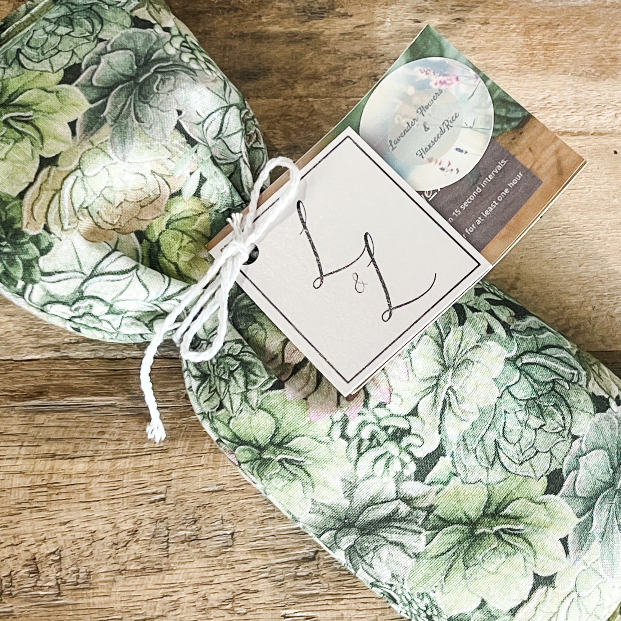 Succulents (LAV & PEPP) Weighted Eye Pillow