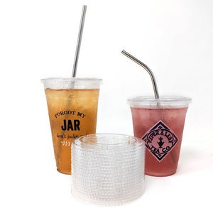 Stainless Steel Straws: Tall (10.5") Bent