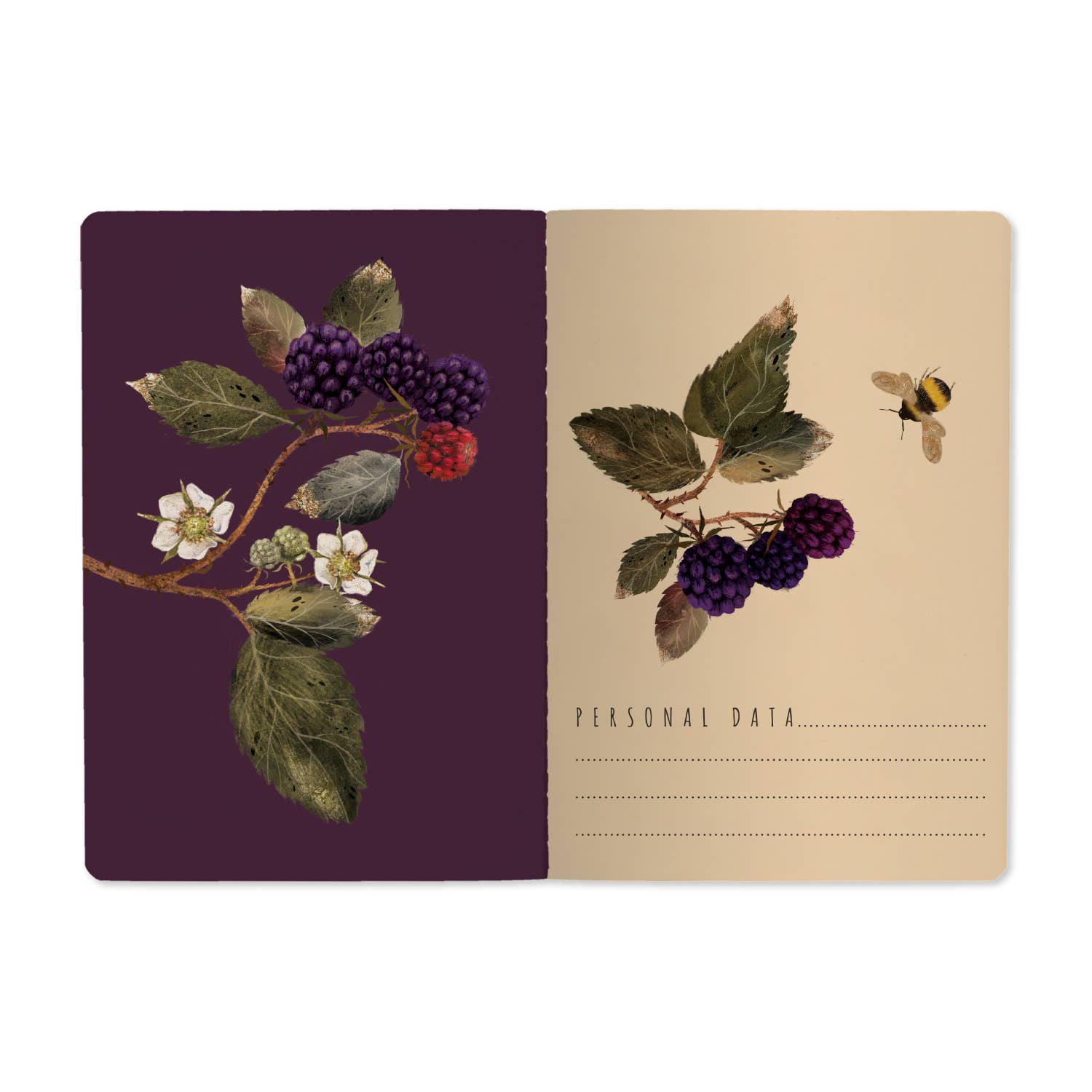 Wild Blackberry Notebook