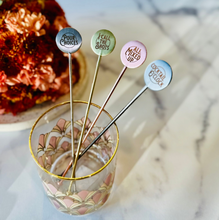 Elixir Mixers Mixed Metals Set of 4