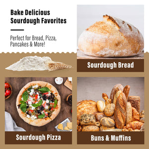 Organic, Non-GMO  Sourdough Starter Culture, Freeze Dried