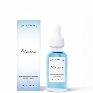 MARINA Biome Brightening Concentrate: Spirulina + Blue Tansy: 1 oz