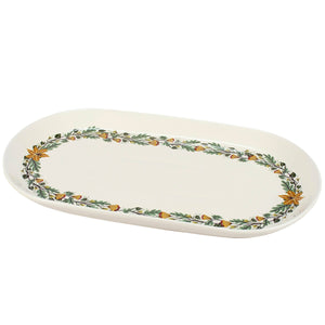 Oval Nouveau Botanical Platter