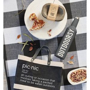 Black Mini Market Tote - Picnic