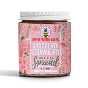 Chocolate Strawberry Honey Cream Spread
