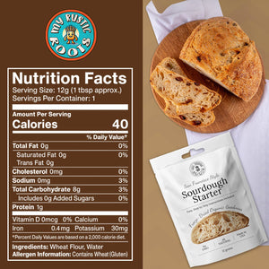 Organic, Non-GMO  Sourdough Starter Culture, Freeze Dried