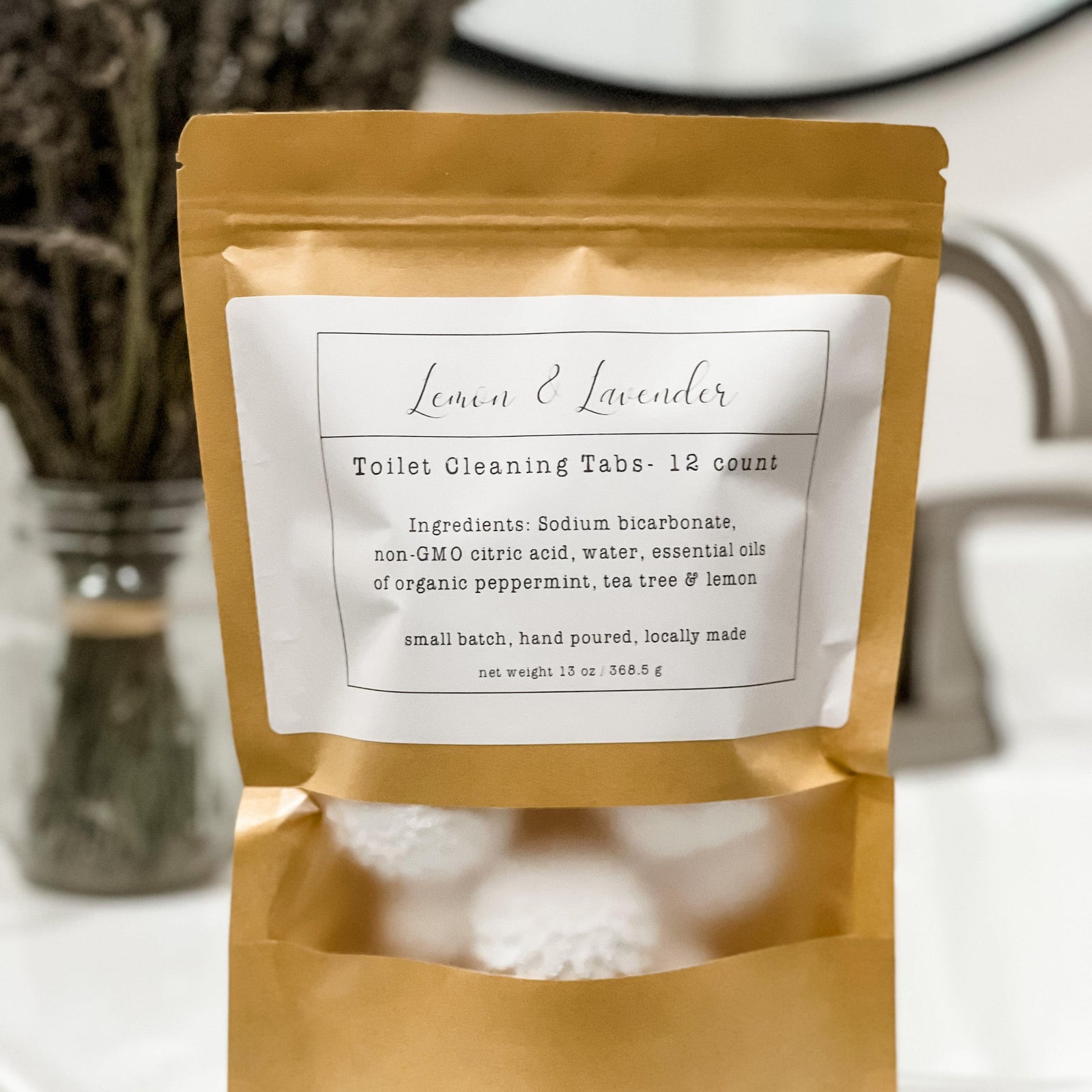 Toilet Cleaning Tabs (12 count) - Small Batch by Lemon & Lavender