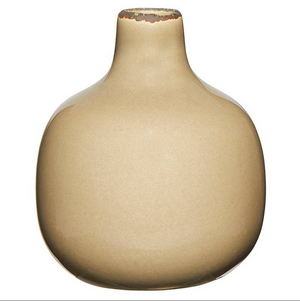 Glazed Ceramic Bud Vase