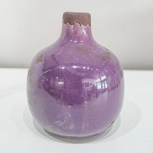 Glazed Ceramic Bud Vase