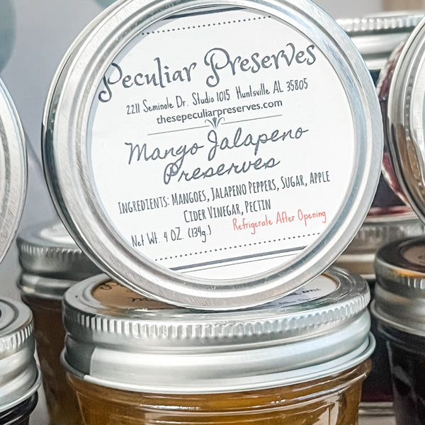 Mango Jalapeño Jam from Peculiar Preserves