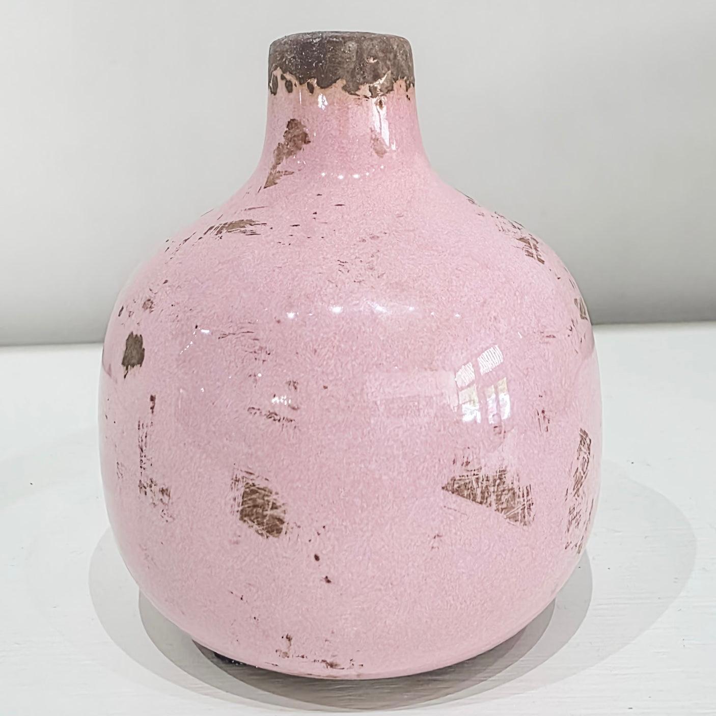 Glazed Ceramic Bud Vase