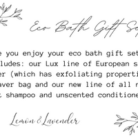 Eco Bath Gift Set