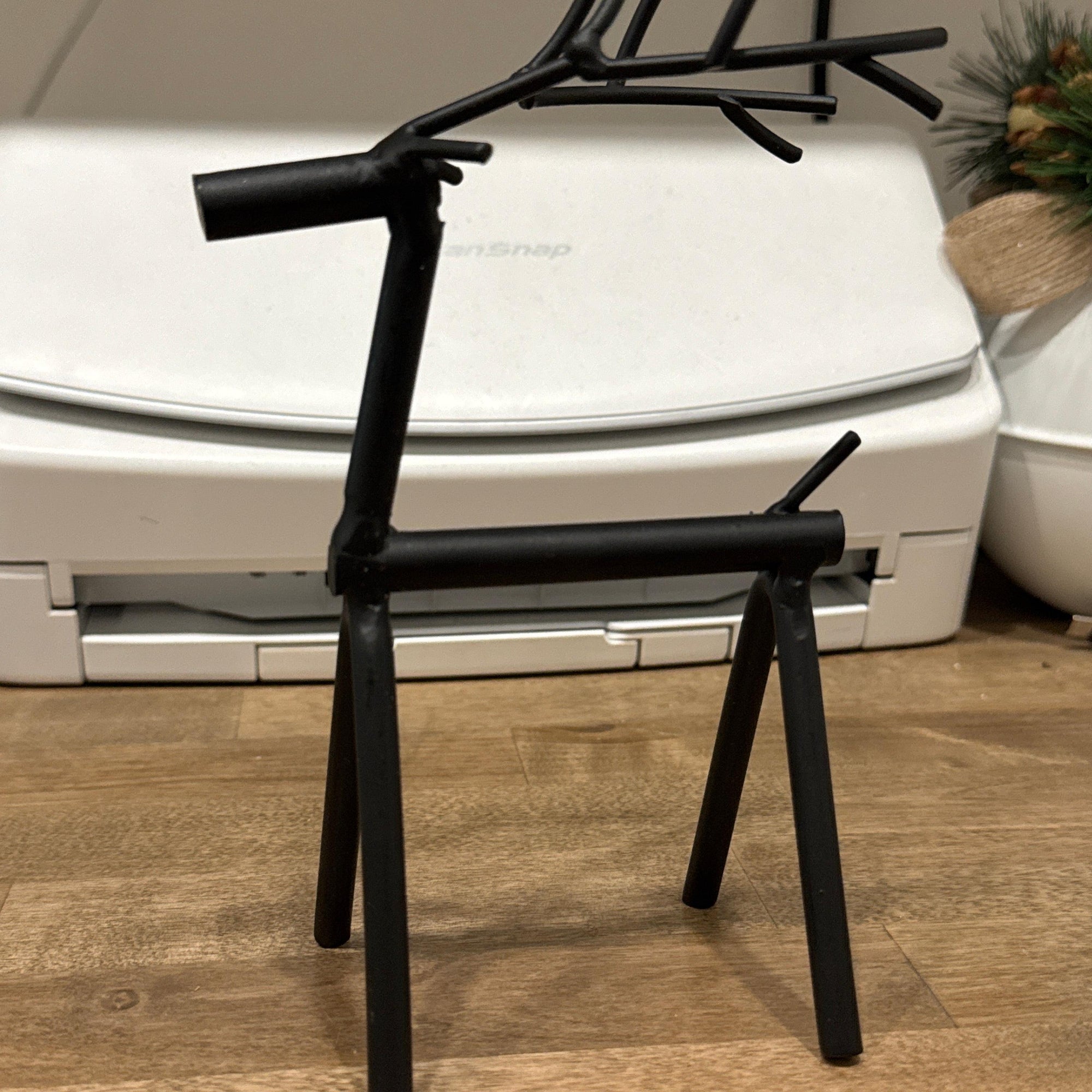 Black Matte Reindeer