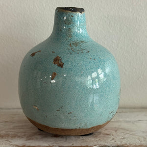 Glazed Ceramic Bud Vase