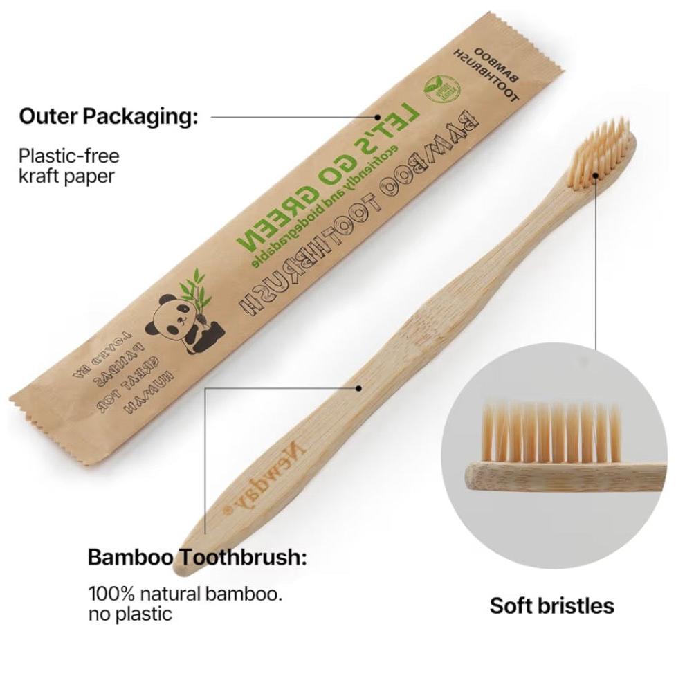 Bamboo Toothbrush - Zero Waste