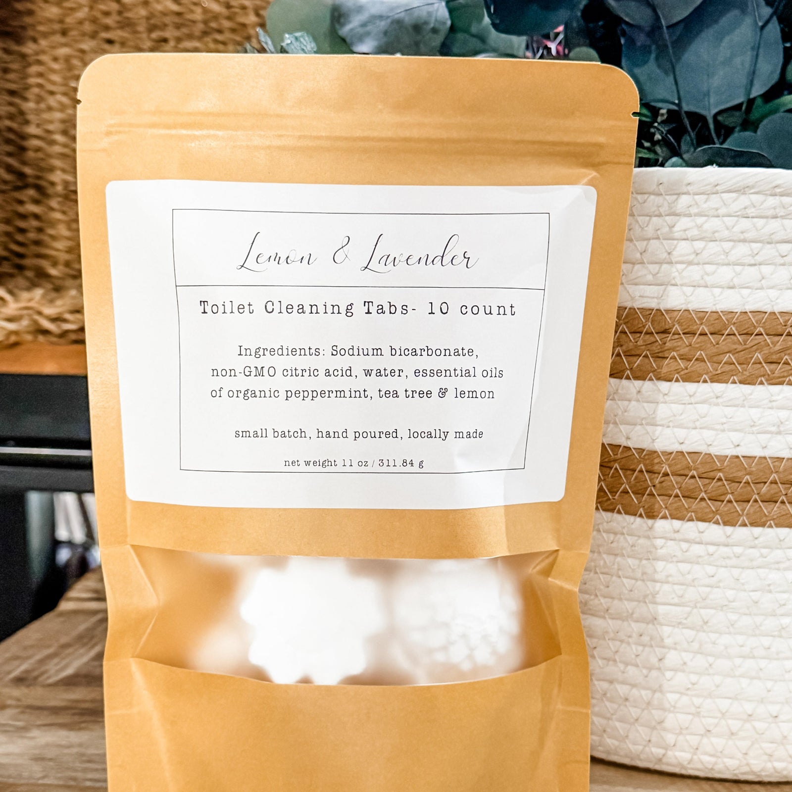 Toilet Cleaning Tabs (10 count) - Small Batch by Lemon & Lavender
