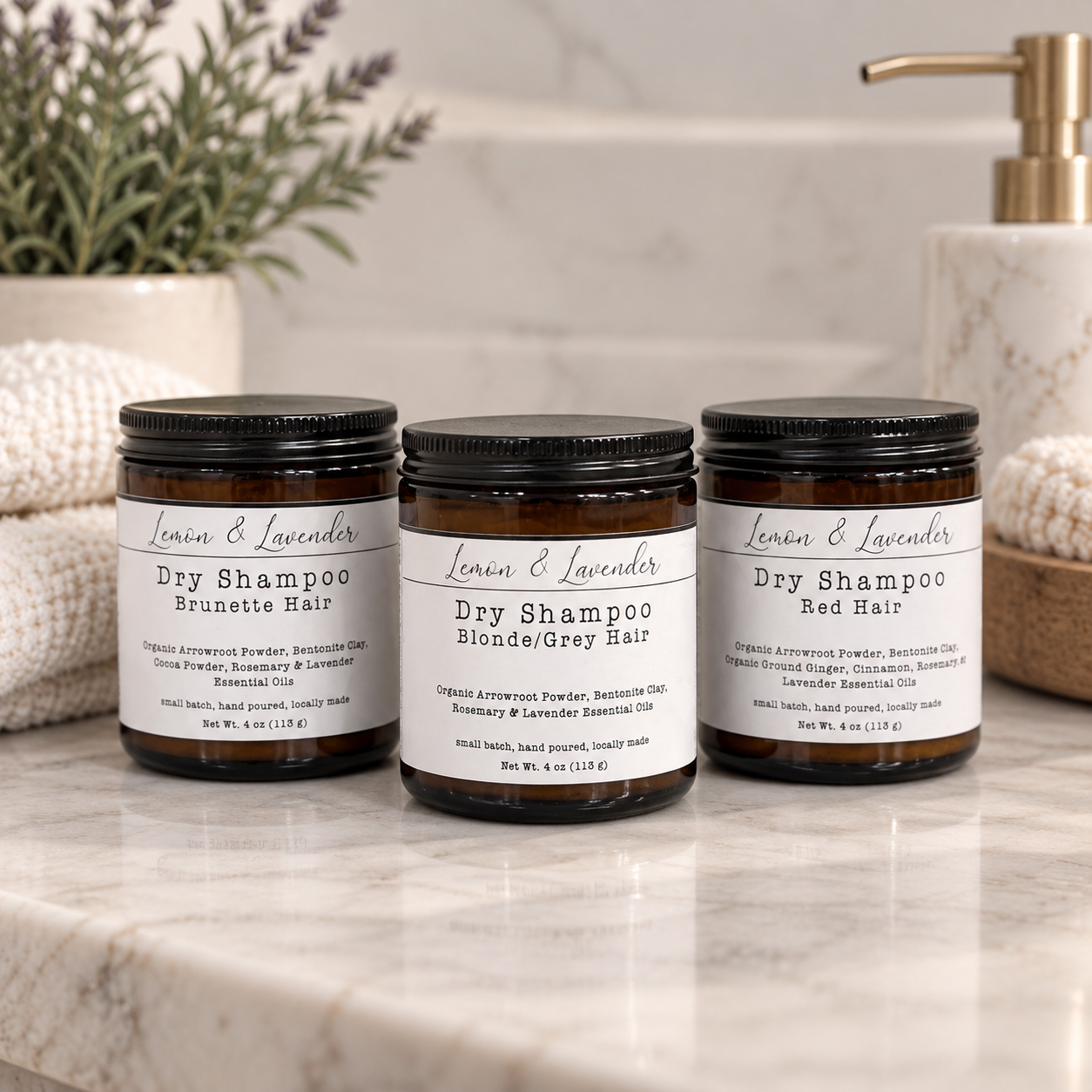 Dry Shampoo - Small Batch by Lemon & Lavender