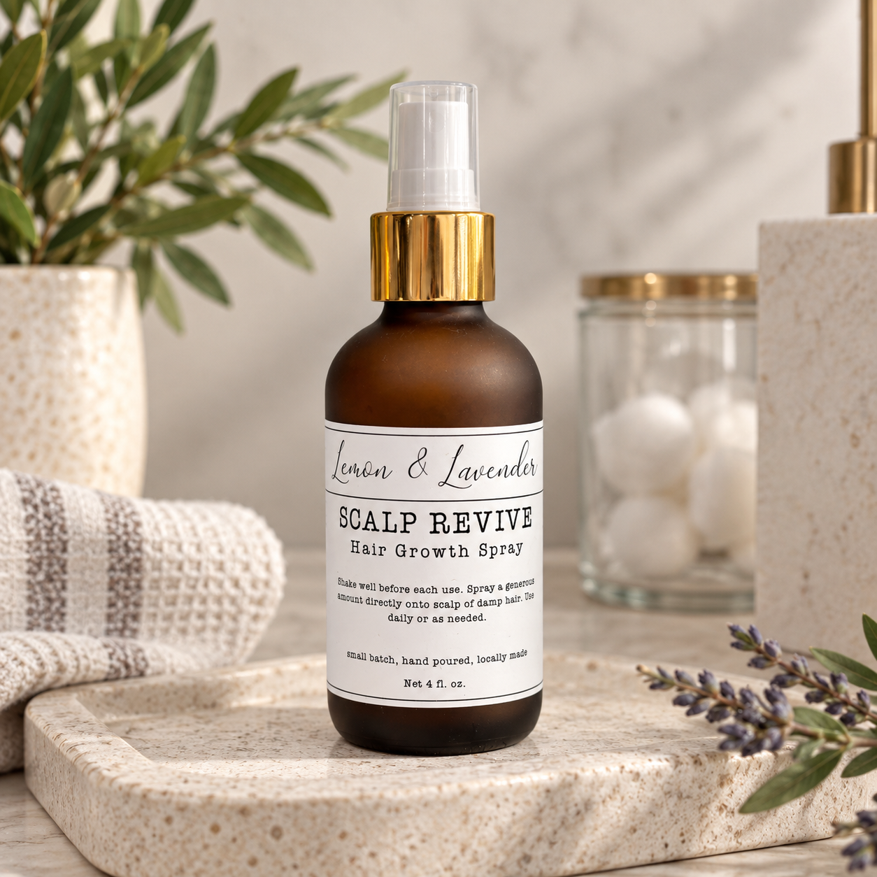 Scalp Revive Spray - Small Batch by Lemon & Lavender