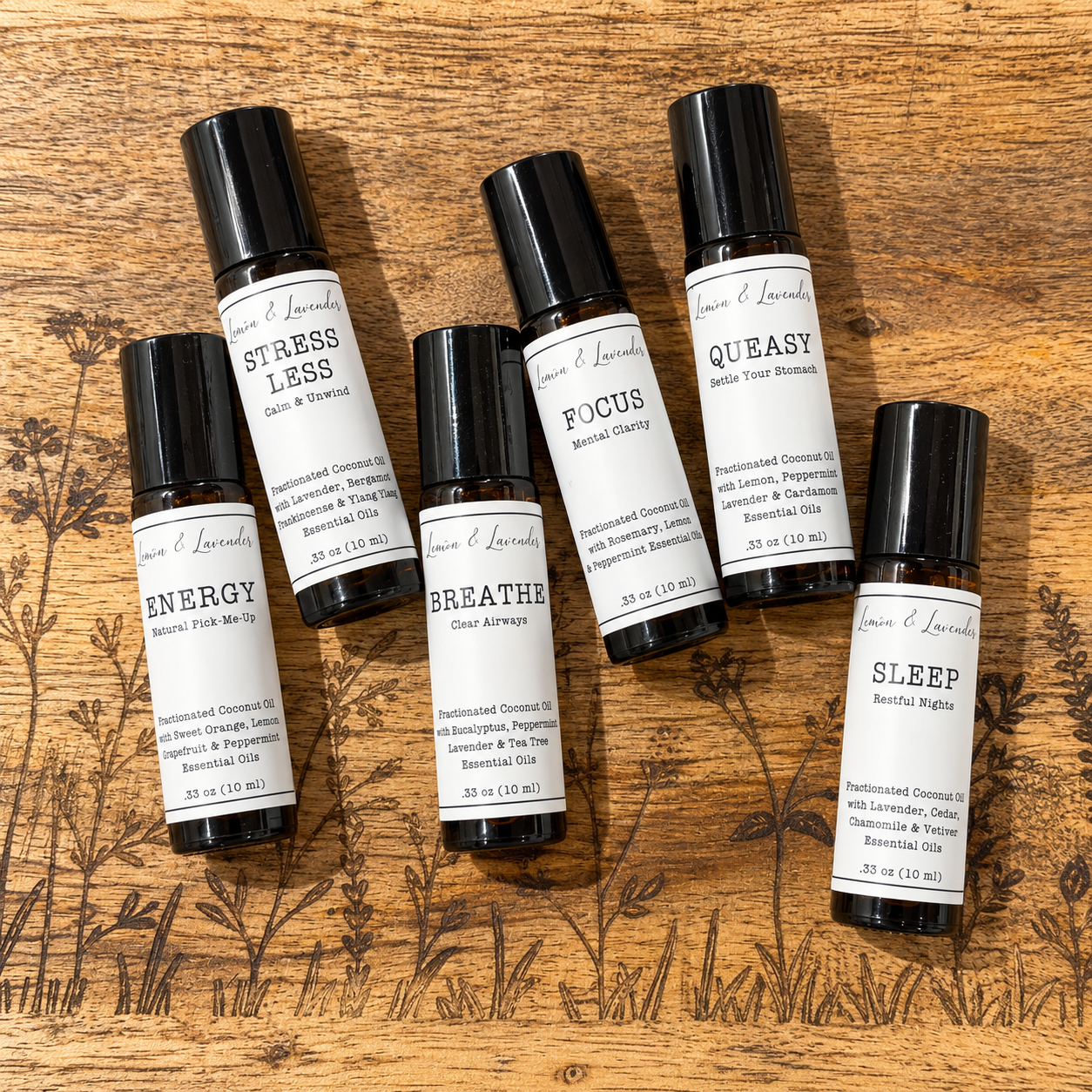 Essential Rollers - Small Batch by Lemon & Lavender