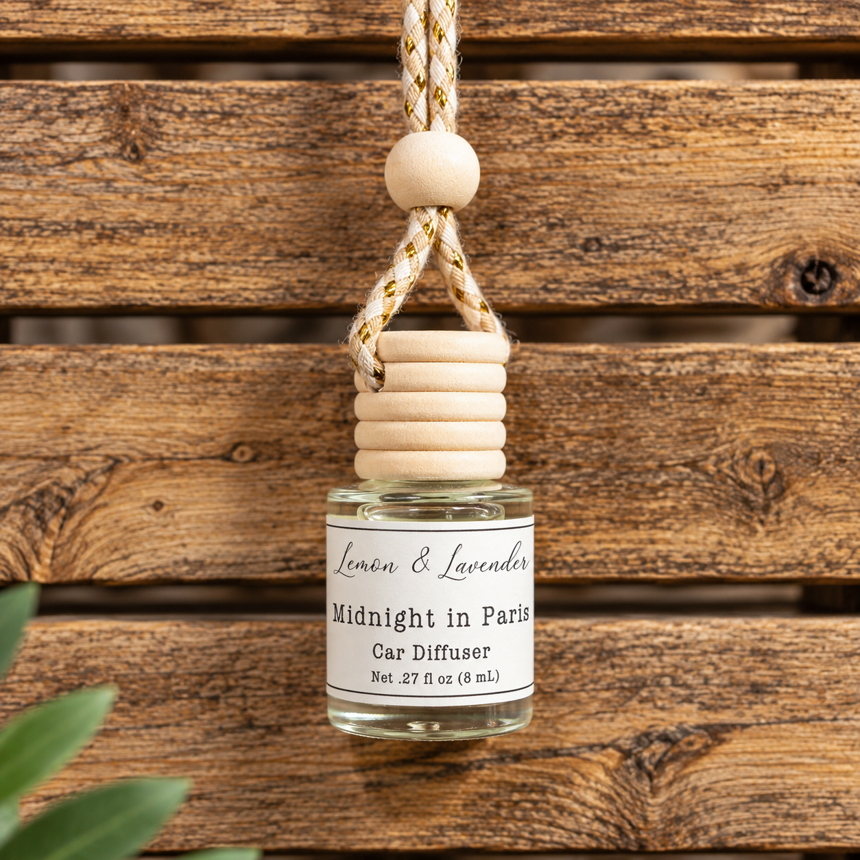 Car Diffuser: Midnight in Paris - Small Batch by Lemon & Lavender