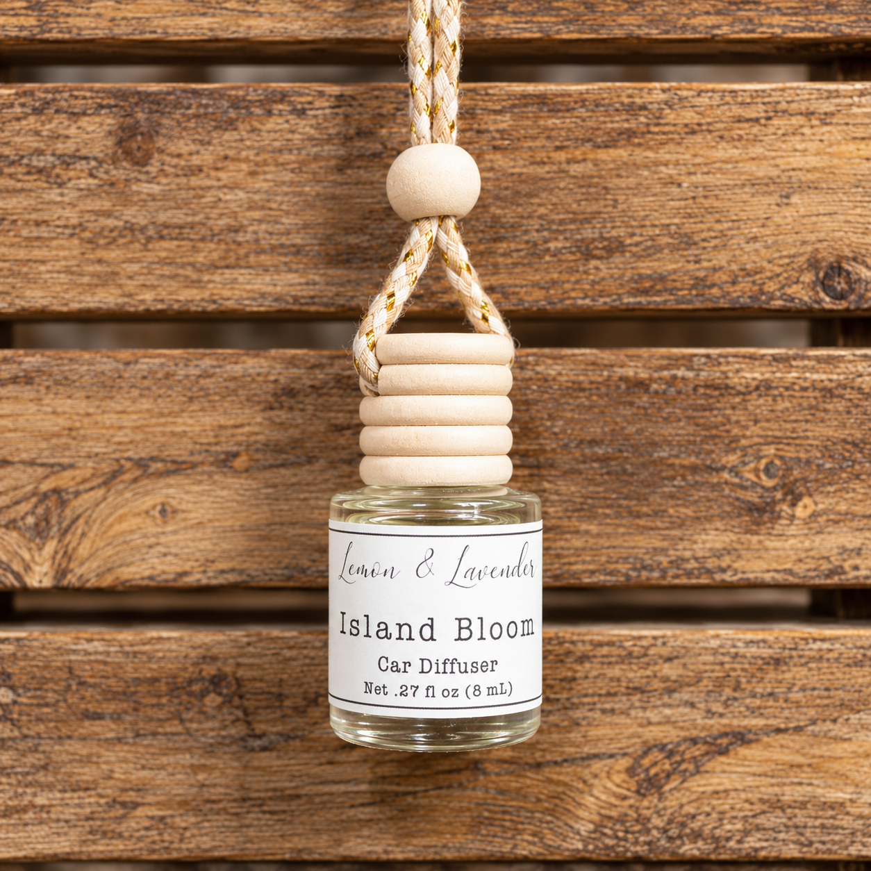 Car Diffuser: Island Bloom- Small Batch by Lemon & Lavender