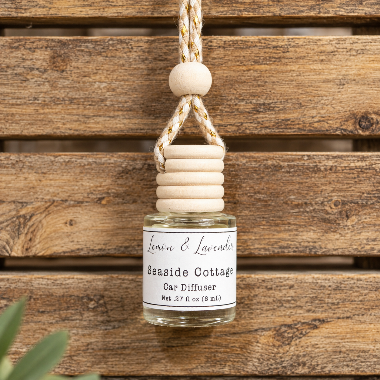 Car Diffuser: Seaside Cottage - Small Batch by Lemon & Lavender