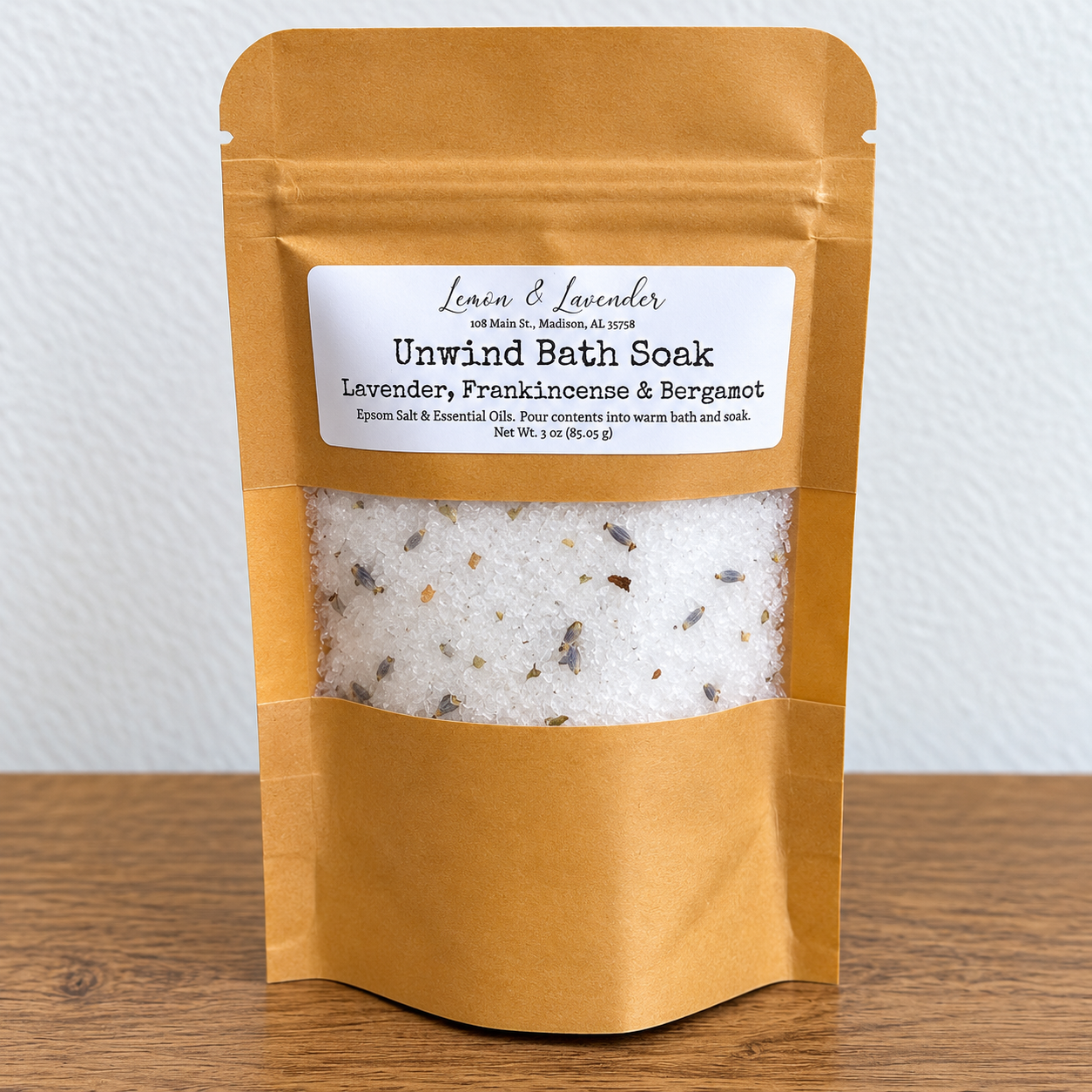 Single Bath Soak - Small Batch by Lemon & Lavender