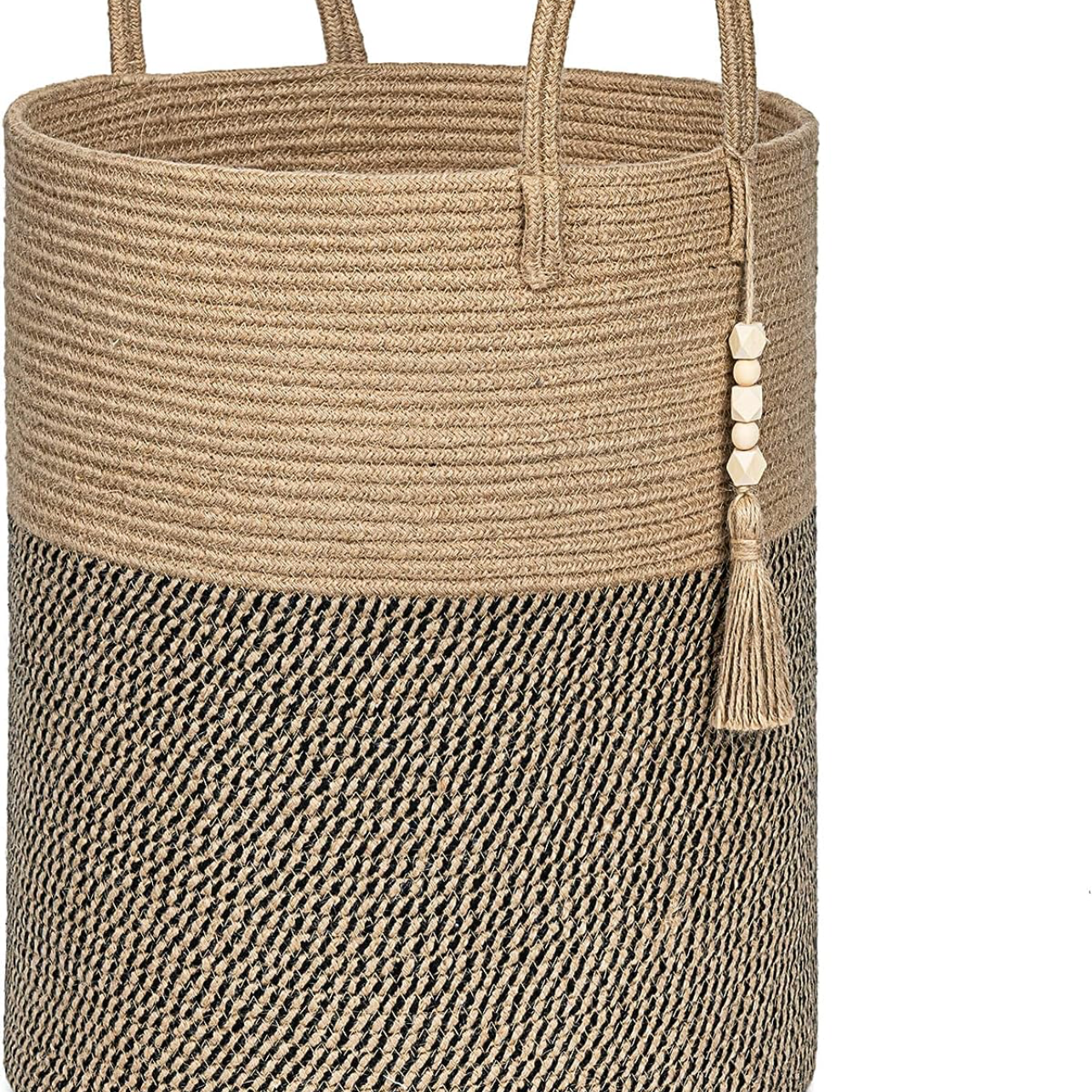 Black Jute Basket - Lemon & Lavender