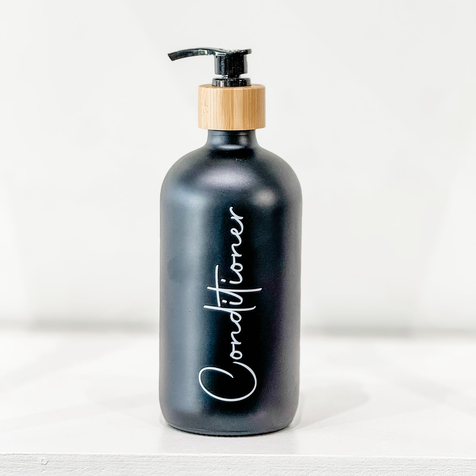 Refillable Glass Conditioner Bottles - Lemon & Lavender