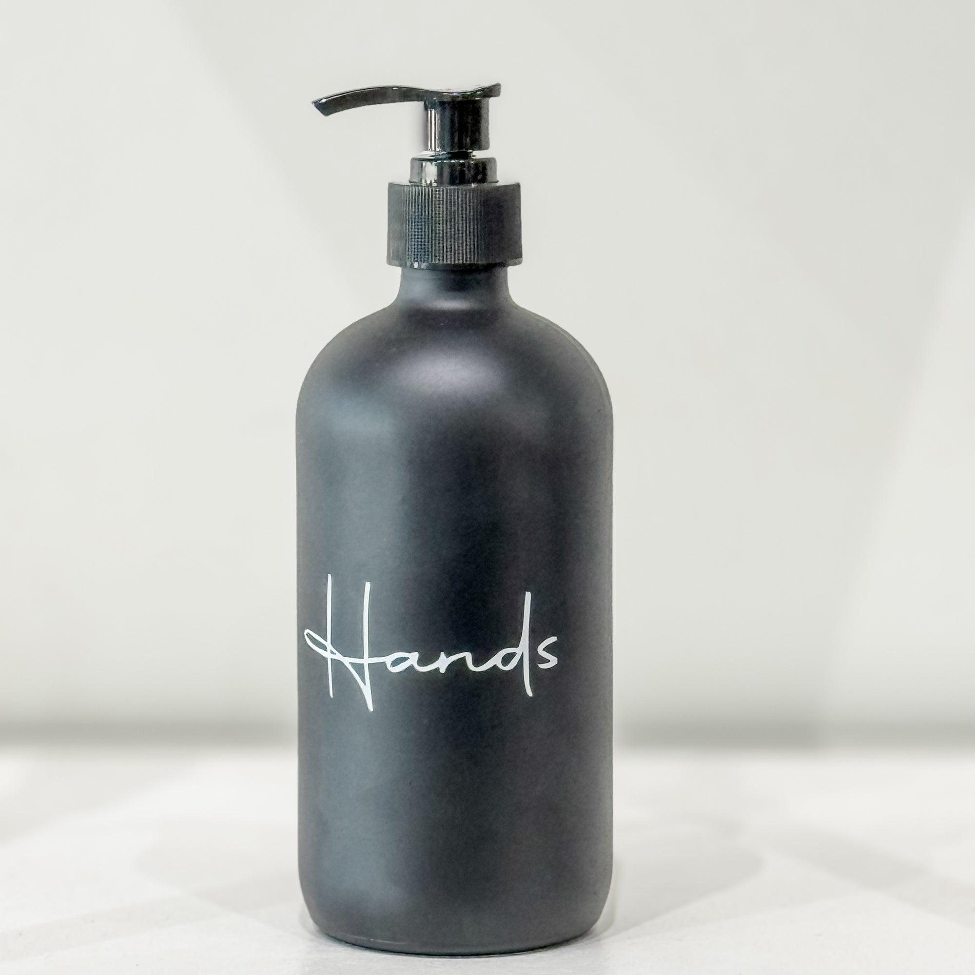 Refillable Glass Hand Soap Containers - Lemon & Lavender