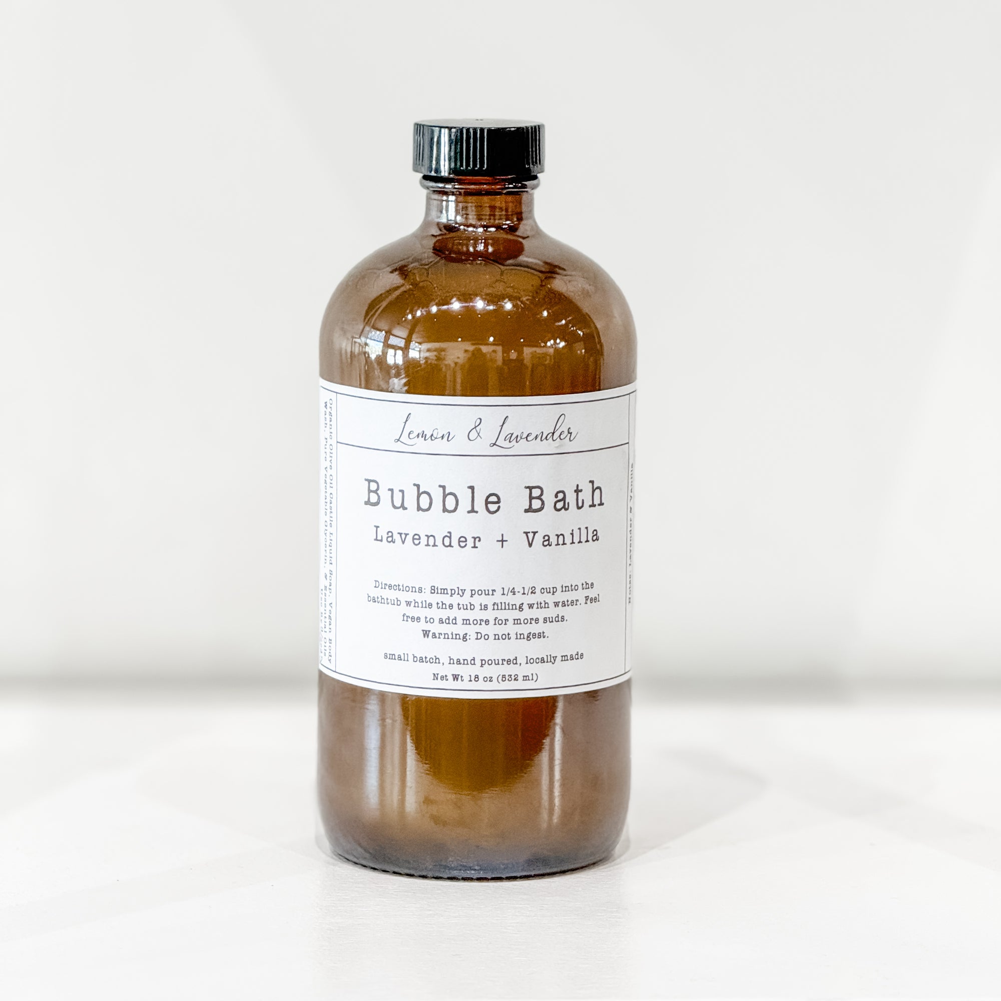 All-Natural Bubble Bath - Small Batch by Lemon & Lavender - Lemon & Lavender