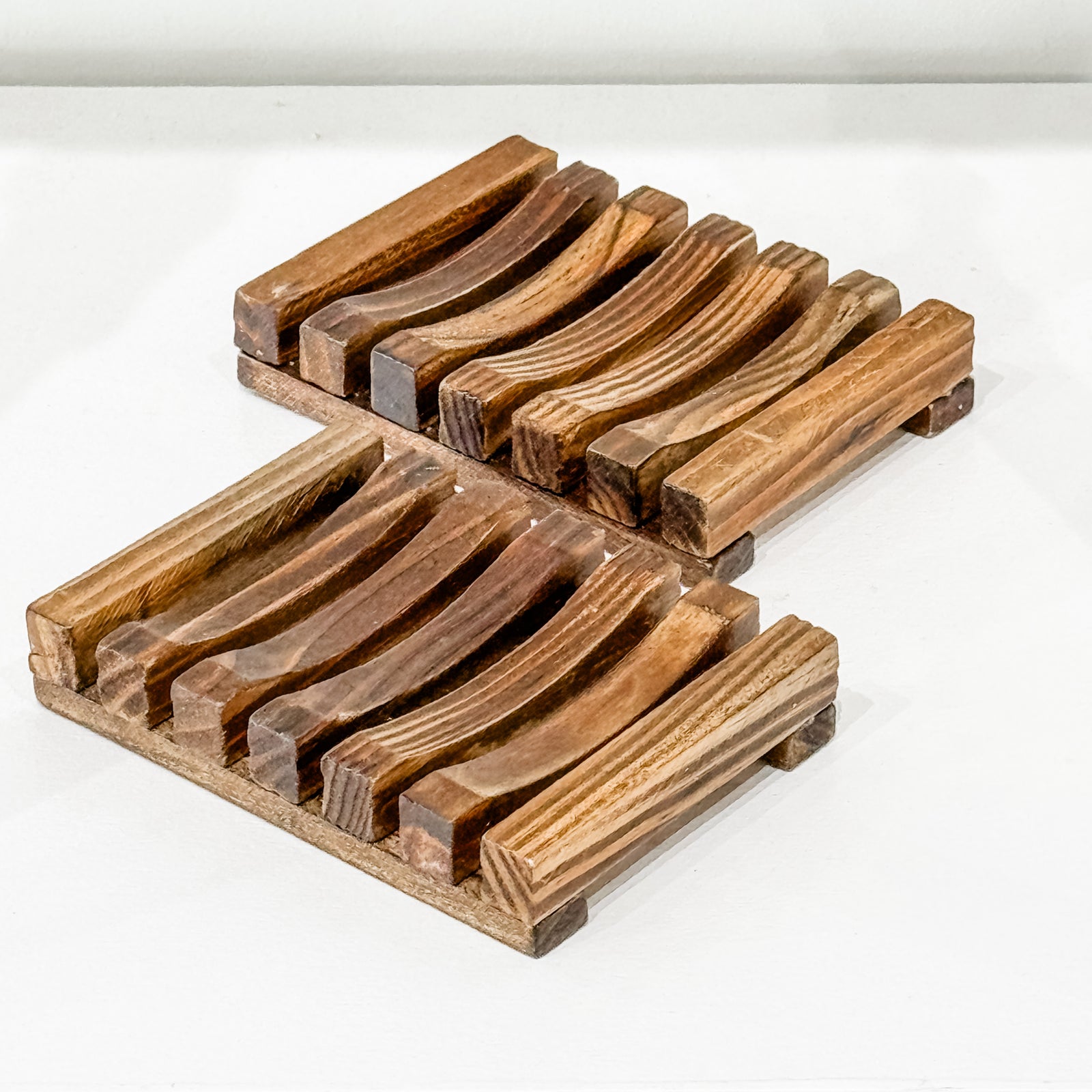 Wooden Bamboo Soap Dish - Lemon & Lavender