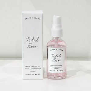 Hydration Mist: Rose Water + Rose Quartz - Lemon & Lavender