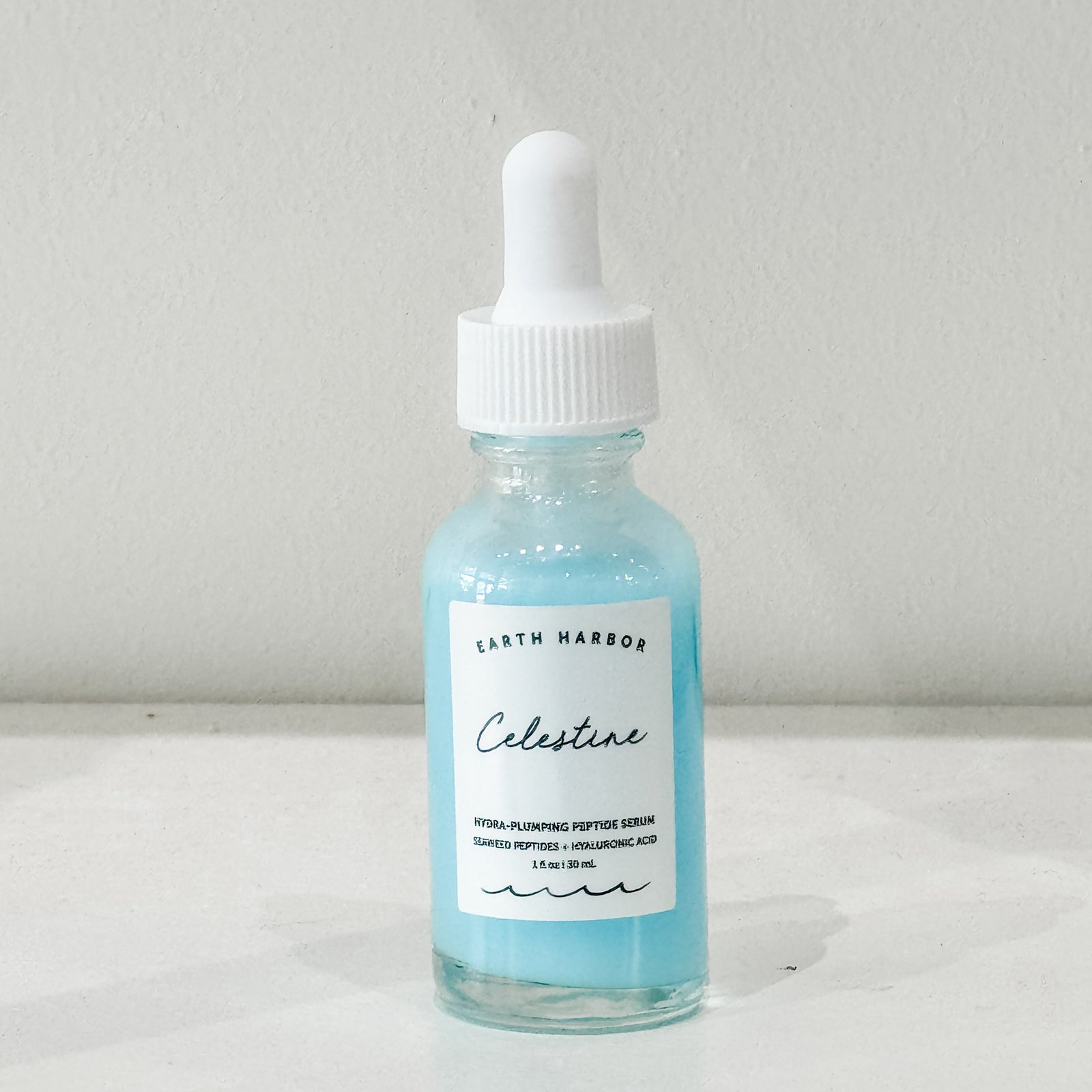 Celestine Plumping Serum: Seaweed Peptides + Hyaluronic Acid - Lemon & Lavender