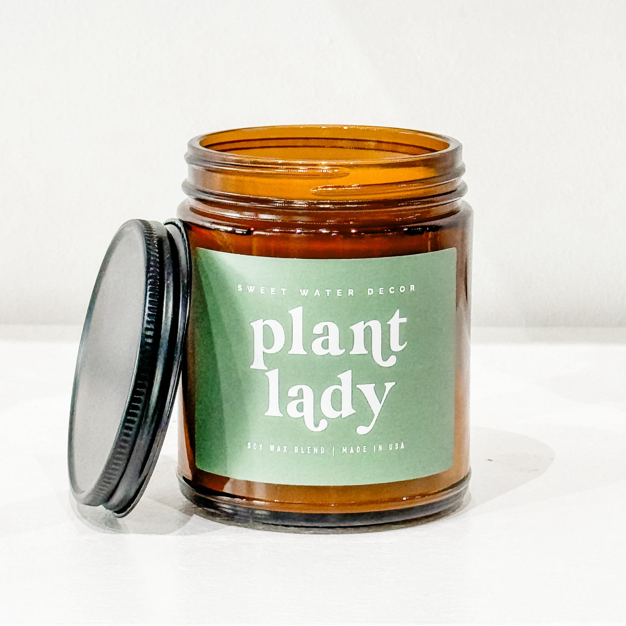 LIMITED EDITION Plant Lady 9 oz Soy Candle - Home Decor - Lemon & Lavender